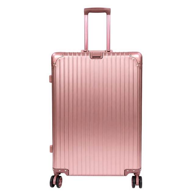 Large Pink Full Aluminum size 30- traveling bags