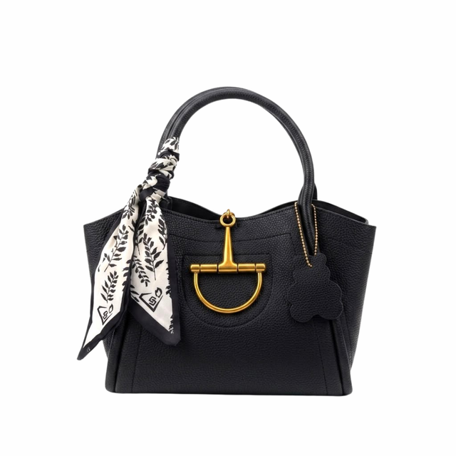 Celeste Structured Tote – Scarf Edition