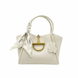 Celeste Structured Tote – Scarf Edition