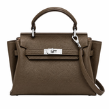 Large Élise Signature Top Handle Bag