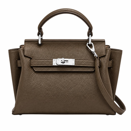 Large Élise Signature Top Handle Bag