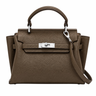 Large Élise Signature Top Handle Bag