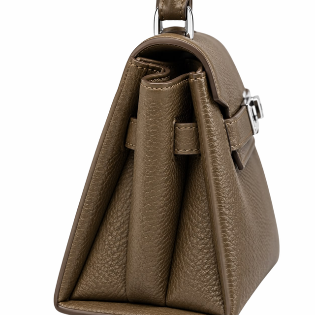 Large Élise Signature Top Handle Bag