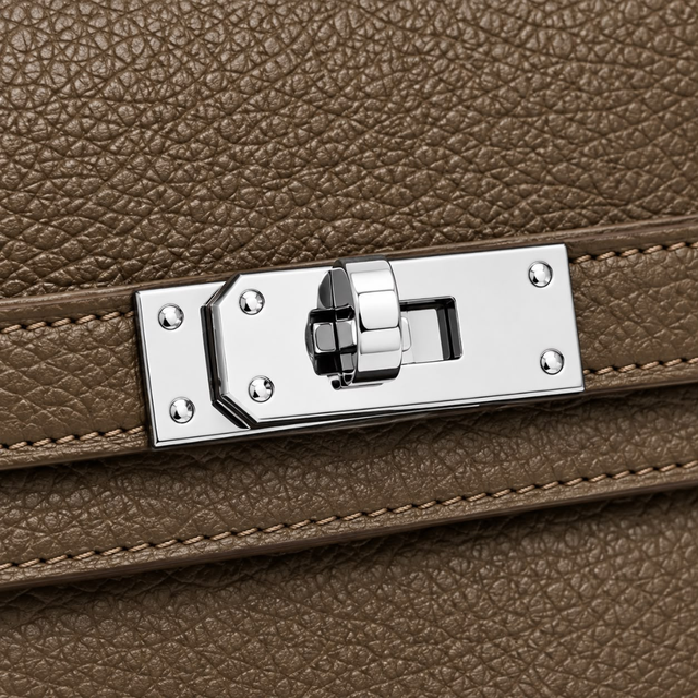 Large Élise Signature Top Handle Bag