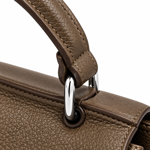 Small Élise Signature Top Handle Bag
