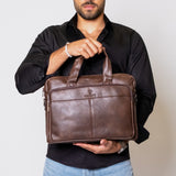 Coffee Elegent Laptop Bag