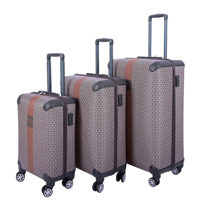 Brown VT 3pcs Traveling Set