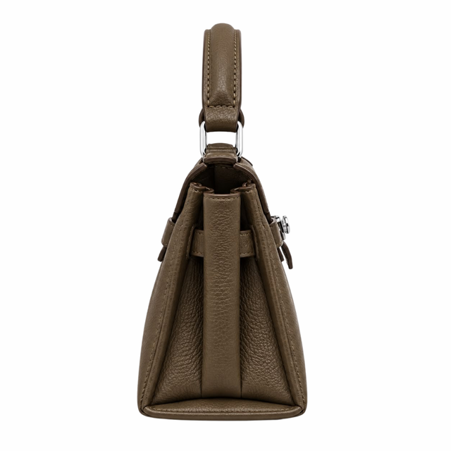 Large Élise Signature Top Handle Bag