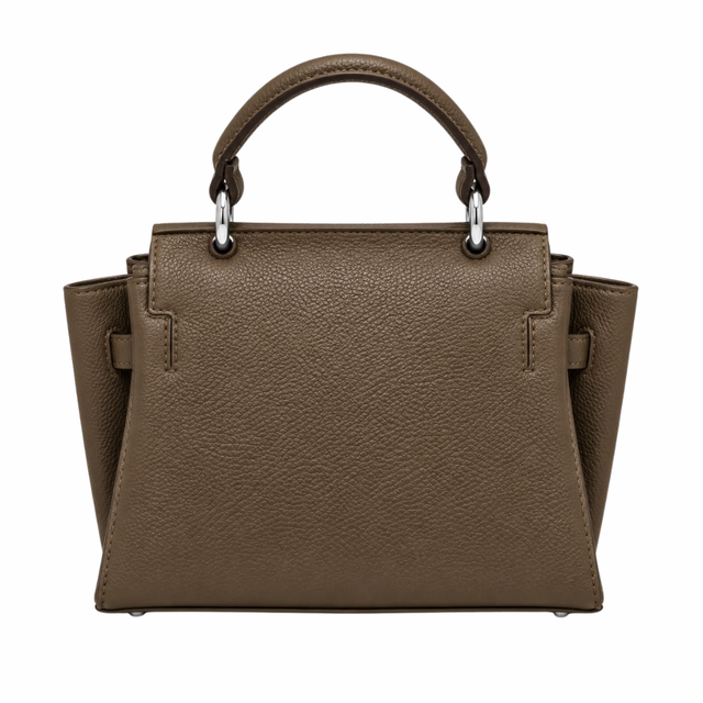 Large Élise Signature Top Handle Bag