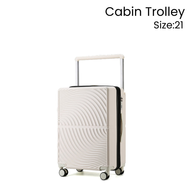 cabin Rover Wide Handle Trolley-White