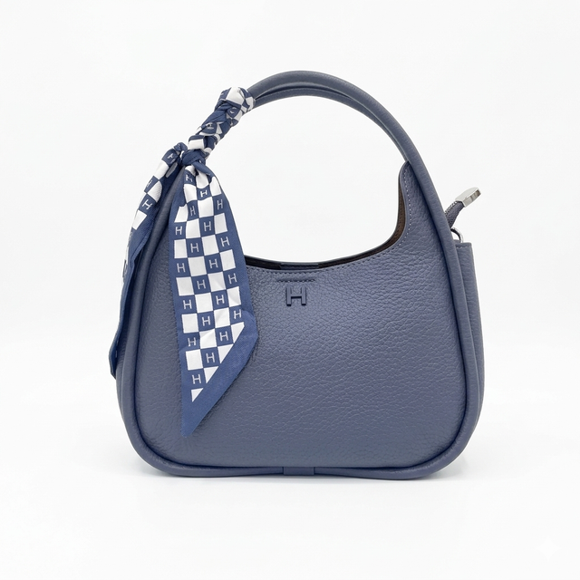 Luna Curve Bag – Scarf Accent Edition