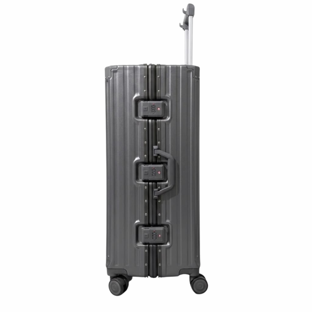Aero PP 3-Piece Luggage Set – Dark Gray
