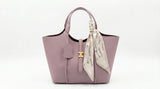 Camille Wide Strap Tote – Scarf Edition