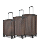 Monogram Traveling Set of 3-Brown