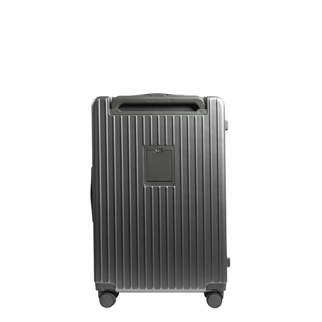 Gray AeroPort 3-Piece Front Access Luggage Set