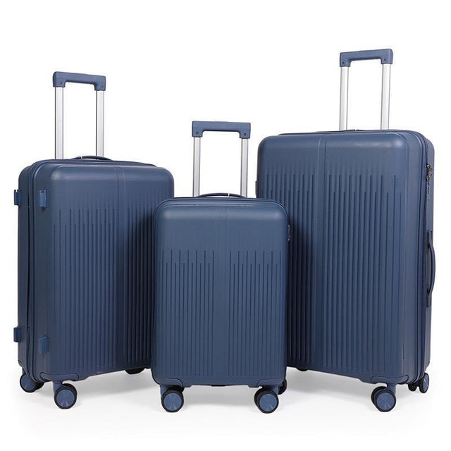 Skyline Flex Luggage Set – Blue
