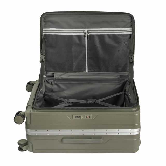 Green AeroPort 3-Piece Front Access Luggage Set