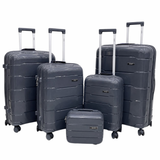 Black Jetsetter 5-Piece Luggage Set