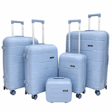 Blue Jetsetter 5-Piece Luggage Set