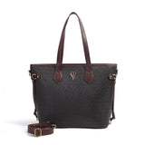 AT Print Structured Tote Bag