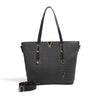 Monogram Large Structured Tote Shoulder Bag