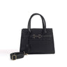 Structured Top Handle Satchel Shoulder Bag
