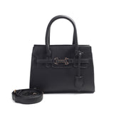 Signature Lock Satchel