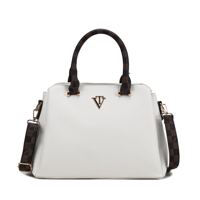 Tri Compartment Lavish Handbag