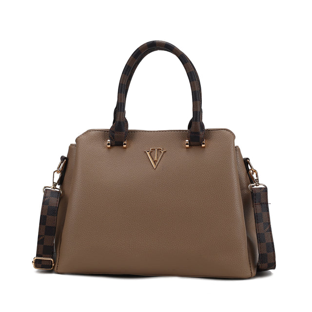 Tri Compartment Lavish Handbag