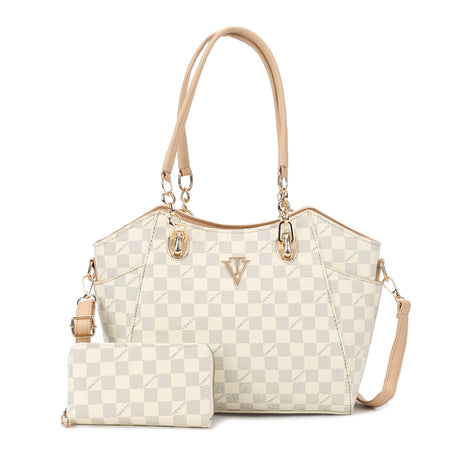 Feb Monogram Handbag With Wallet