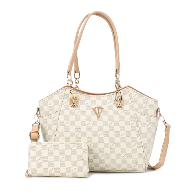 Feb Monogram Handbag With Wallet