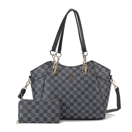 Feb Monogram Handbag With Wallet