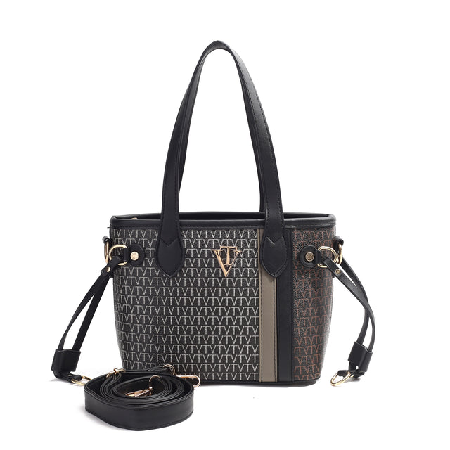 Monogram City Bucket Tote