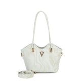 Marble Gloss Shoulder Tote
