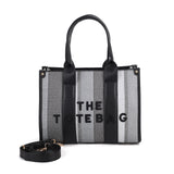 Striped Tote Bag