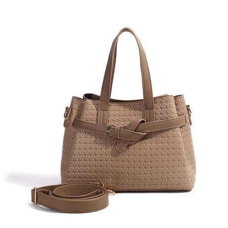 Belvia Belted Tote