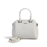 Tri AG embossed handbag
