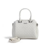Tri AG embossed handbag