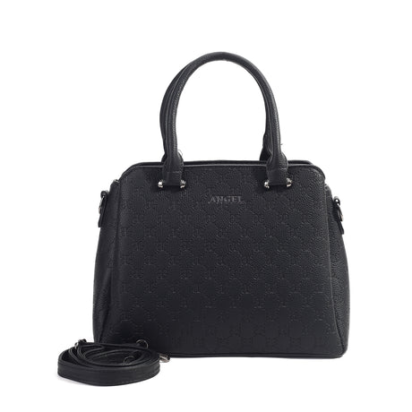Tri AG embossed handbag