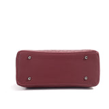 Tri AG embossed handbag