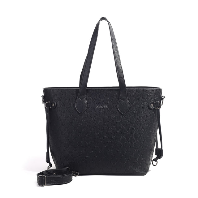 Stylish AG embossed tote bag
