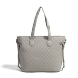 Stylish AG embossed tote bag