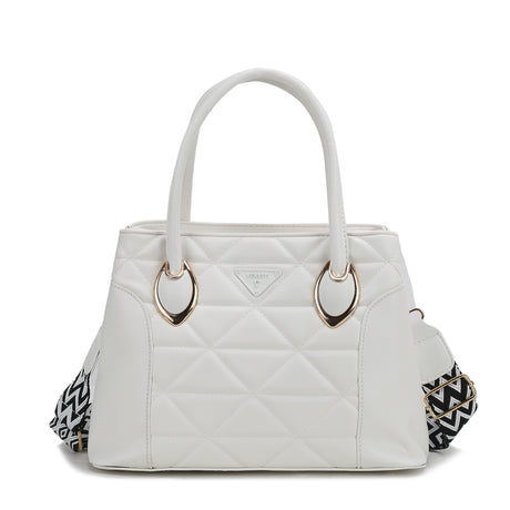 Diamond Embossed Handbag