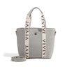 Large Logo Strap Tote Shoulder Bag