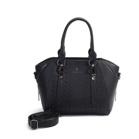 Crescent Magic embossed handbag