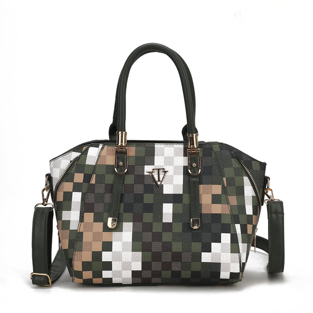 Stylish Cammo Print Handbag