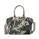 Stylish Cammo Print Handbag