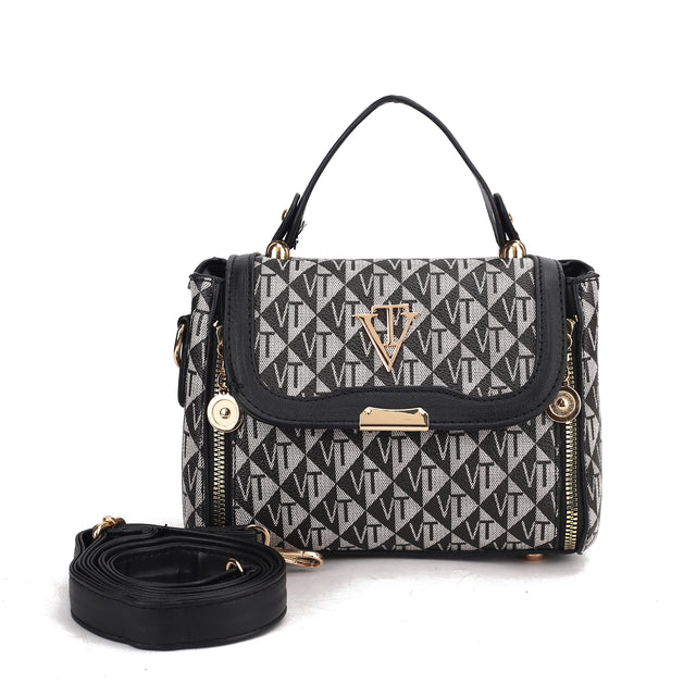 Royal Zip Luxe Handbag