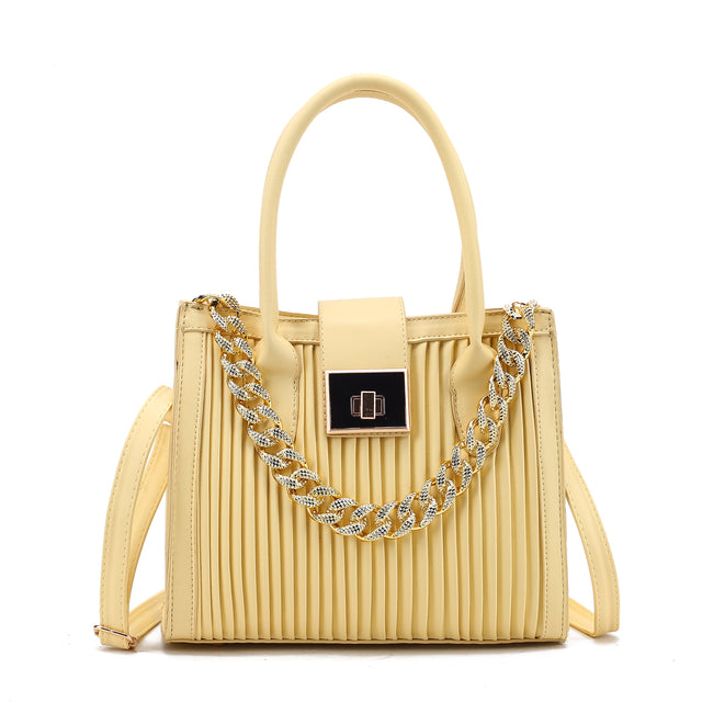 Pleated Radiant Tote bag