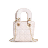 Quilted Mini Bucket Handbag